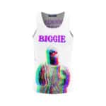 Brooklyn Finest Biggie Trippy Portrait Art Singlet