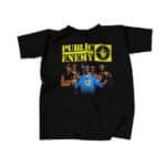 Classic Public Enemy Members Photo Black T-shirt