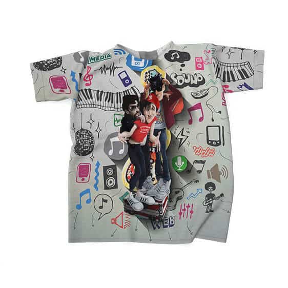 Cool Beastie Boys Pop Funky Music Design T-Shirt