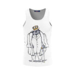 Crowned Biggie Big Poppa Cartoon Art Tank Top
