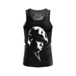 Face Silhouette Biggie Smalls Crown Logo Singlet