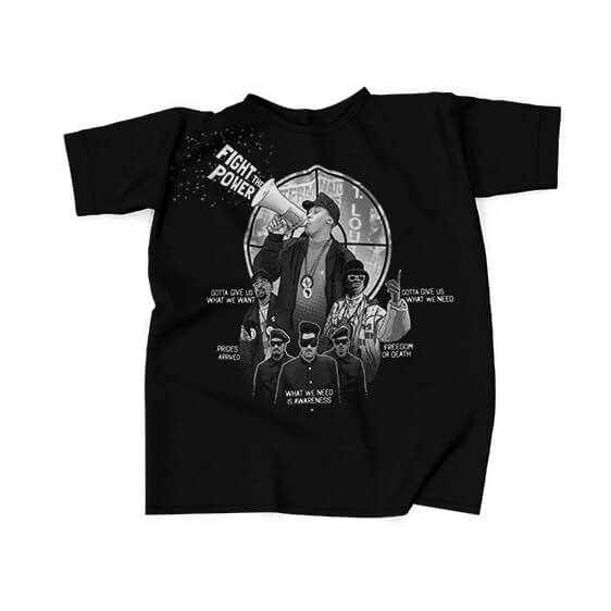 Fight The Power By Public Enemy Song Art Tees