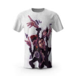 Mike D Ad-Rock MCA Cartoon Art T-Shirt