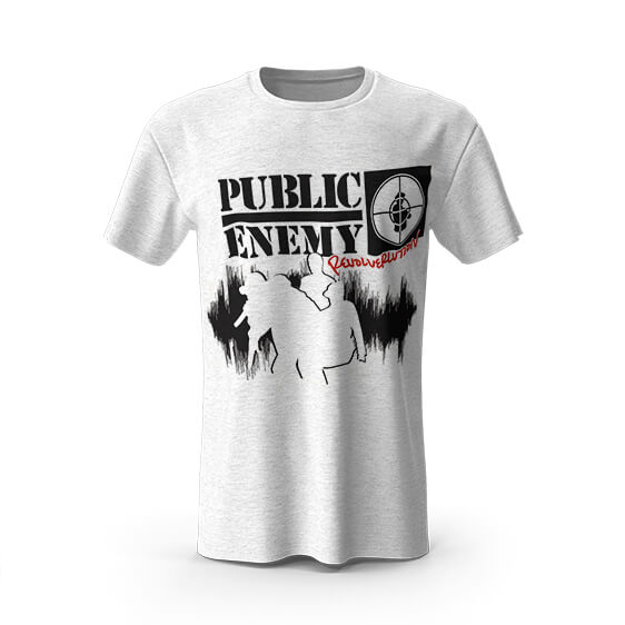 Public Enemy Album Revolverlution White T-shirt