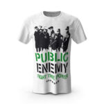 Public Enemy Fight The Power Art White Shirt