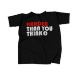 Public Enemy Harder Than You Think Black Shirt