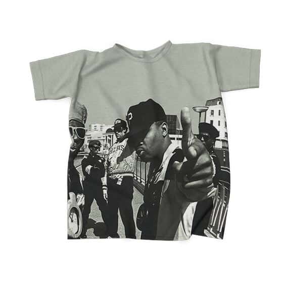 Public Enemy Members Photo Fight The Power Tees