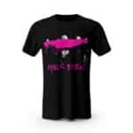 Rap Group Public Enemy Pink Spray Paint Art Shirt