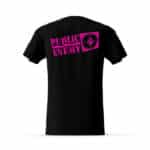 Rap Group Public Enemy Pink Spray Paint Art Shirt