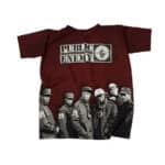 Rap Group Public Enemy Red Grunge Art T-shirt