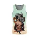 Rap Icon Tupac Shakur Collage Art Tank Top