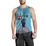 Tupac Amaru Ransom Note Font Sleeveless Shirt
