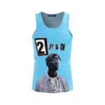 Tupac Amaru Ransom Note Font Sleeveless Shirt