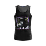 Trippy Tupac Shakur Artwork Black Tank Top