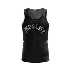 2Pac Thug Life Tattoo Logo Sleeveless Shirt
