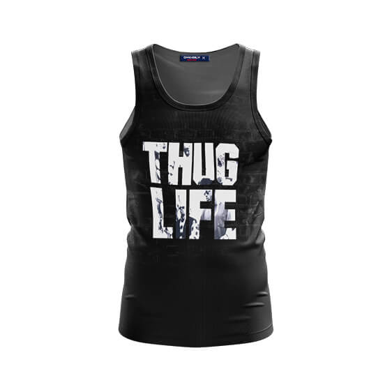 Thug Life Tupac Shakur Graphic Sleeveless Shirt
