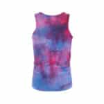 Tie Dye Background 2Pac Shakur Sleeveless Shirt