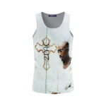 West Coast Legend Tupac Shakur White Tank Top