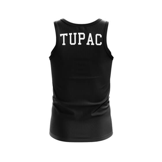 Rebel Tupac Shakur Minimalistic Design Tank Top