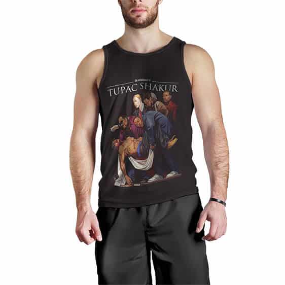 The Entombment Of King Tupac Black Tank Top