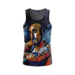 Tupac Shakur Abstract Painting Sleeveless Shirt