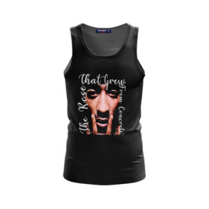 The Rose That Grew From Concrete Tupac Tank Top