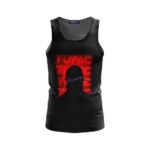 Dope Tupac Shakur Silhouette Black Tank Top