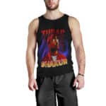 Tupac Shakur Trippy Artwork Red Black Tank Top