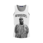 The Notorious B.I.G. Monochrome Design Singlet