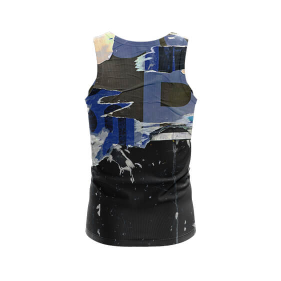 The Notorious Big Blue Collage Art Tank Top