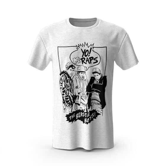 Yo! MTV Raps X Beastie Boys Comic Design Shirt
