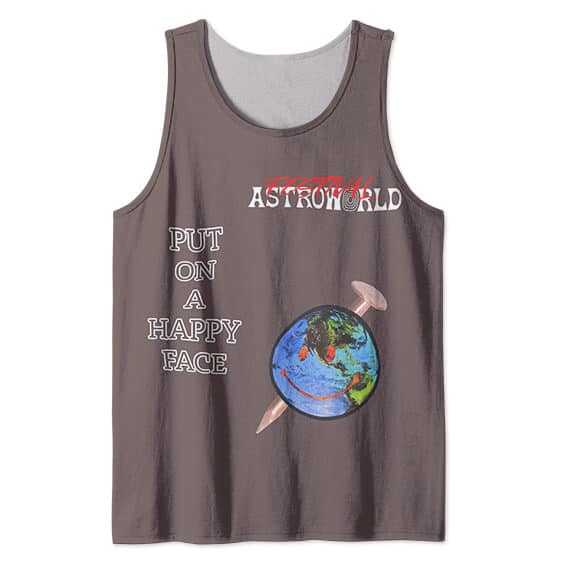 Astroworld Festival Put On A Happy Face Tank Top