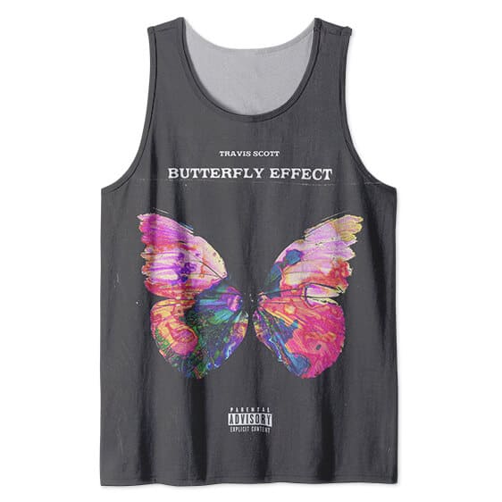 Butterfly Effect Logo Travis Scott Black Tank Top