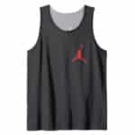 Cactus Jack X Air Jordan Logo Black Tank Shirt