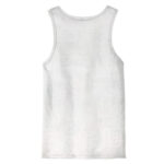 Rap God Eminem Back View Design White Tank Shirt