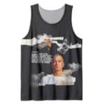 Rap Icon Eminem Collage Vintage Art Tank Top