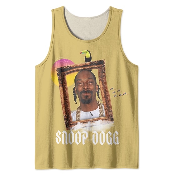 Rap Icon Snoop Dogg Framed Photo Art Tank Shirt