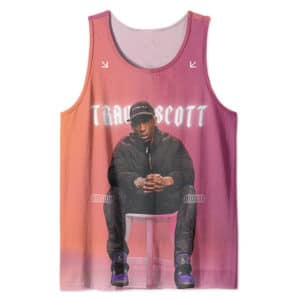 Rapper Travis Scott Full Body Design Tank Shirt