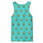 Snoop Dogg Fish Hat Head Pattern Funny Tank Top