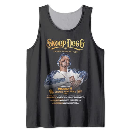 Snoop Dogg I Wanna Thank Me Tour Cover Singlet