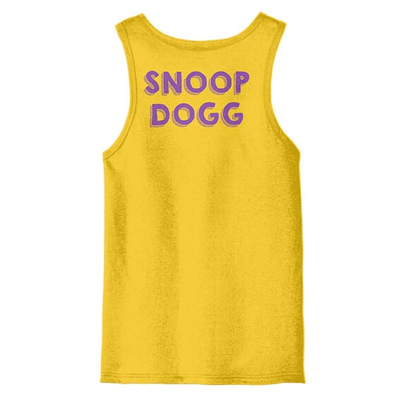 Snoop Dogg Lakers S Cartoon Art Tank Top