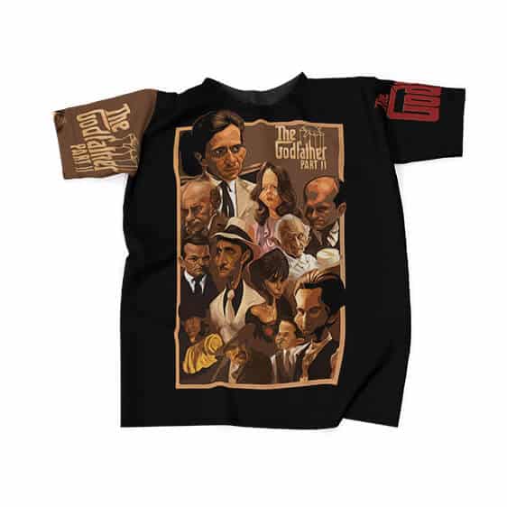 The Godfather Part 2 Poster And Logo T-Shirt