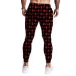 The Godfather Rose Mafia Pattern Epic Joggers