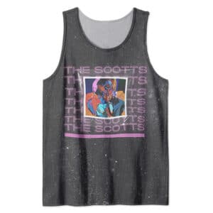 The Scotts Abstract Grunge Design Tank Shirt