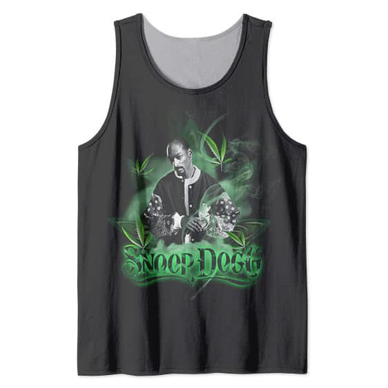Thug Life Snoop Dogg Weed Smoke Art Tank Shirt