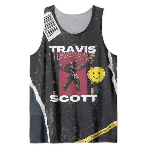 Travis Scott Rockstar Artwork Dope Tank Shirt