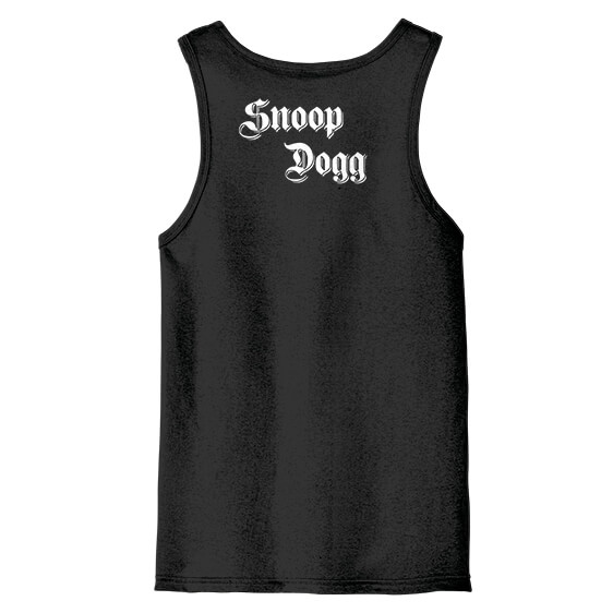 American Rapper Snoop Dogg Vintage Art Tank Top