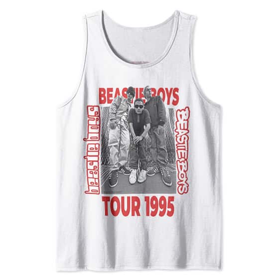 Beastie Boys 1995 Tour Artwork Vintage Tank Top