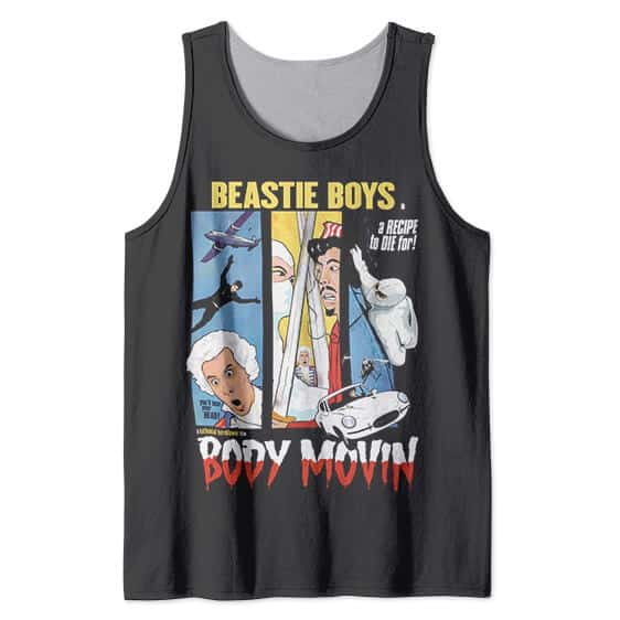 Beastie Boys Body Movin' Poster Black Tank Shirt