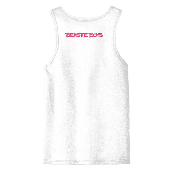 Beastie Boys Man Portrait Pink Art Tank Top